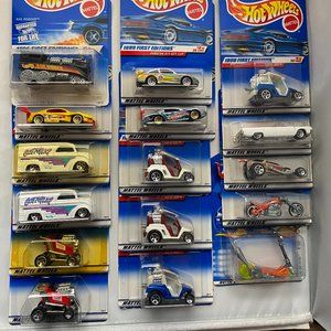 Hot Wheels 1st Editions 1996 - 2001 - 16 Car Set